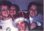 Andy (looking pained), Me and our sibs, HRM Matt, and Dale.  I can actually hear Andy's voice.  "They're touching me."