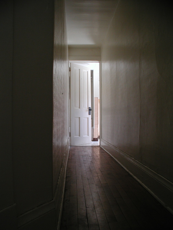 Pat's horror-movie hallway